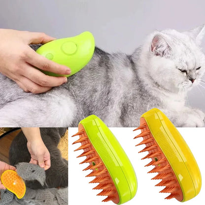 Happy Tails™ Pet Steam Massage Brush