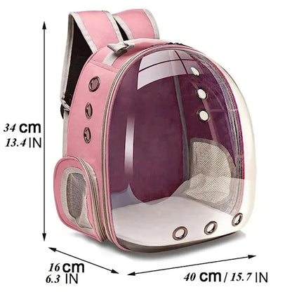 Happy Tails™ Capsule Backpack Pet Carrier