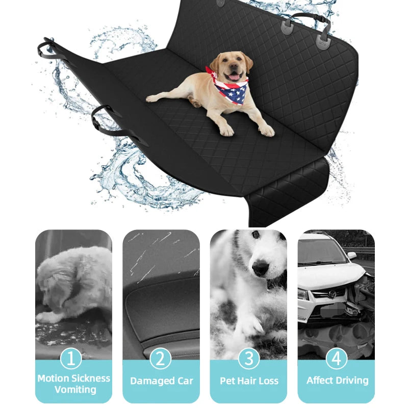 Happy Tails™ Dog Car Seat Cover