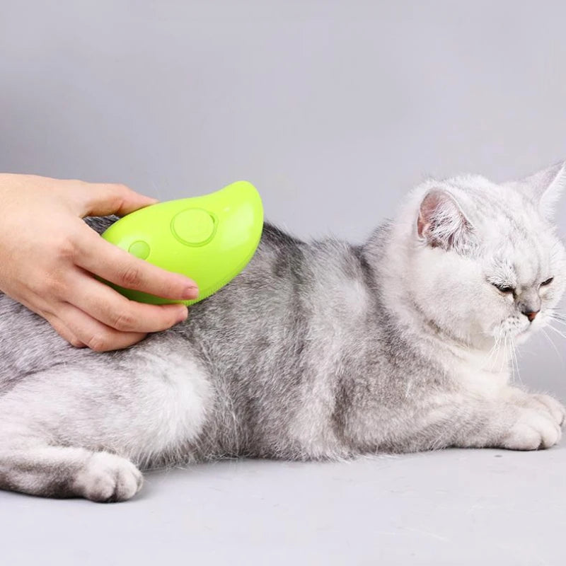 Happy Tails™ Pet Steam Massage Brush