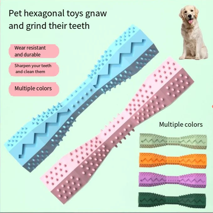 Dog Chewing Toothbrush Toy
